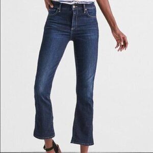 NEW Lucky Brand High Rise Crop Mini Boot Jeans